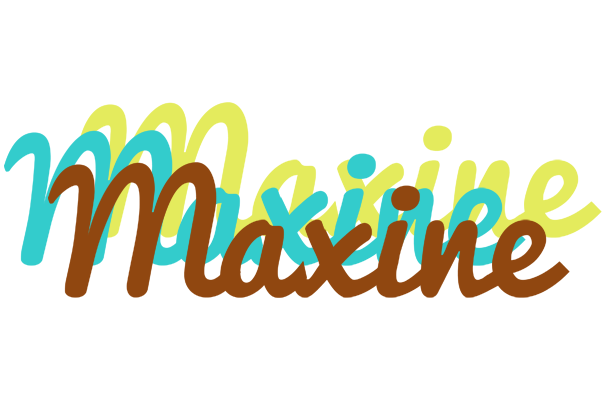 Maxine cupcake logo