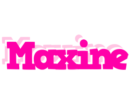 Maxine dancing logo