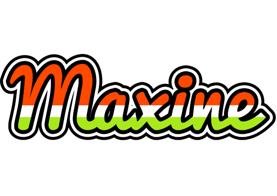 Maxine exotic logo