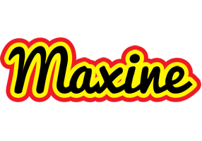 Maxine flaming logo