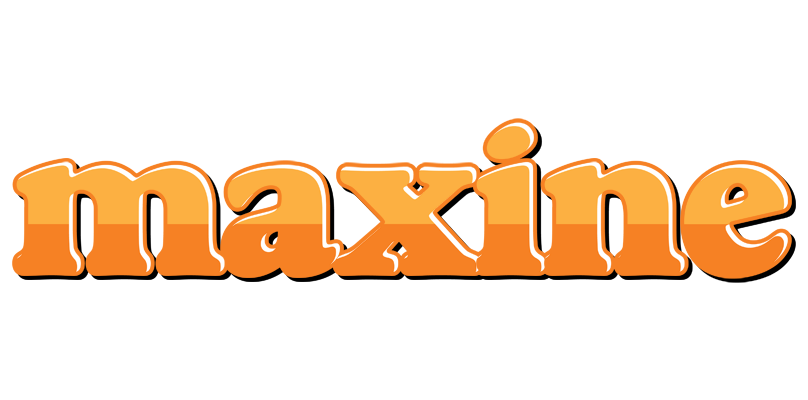 Maxine orange logo