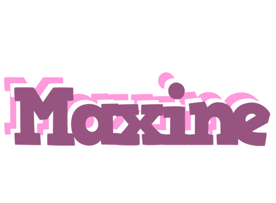 Maxine relaxing logo