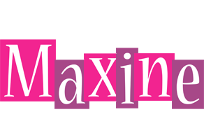 Maxine whine logo