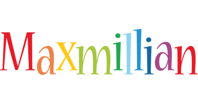 Maxmillian birthday logo