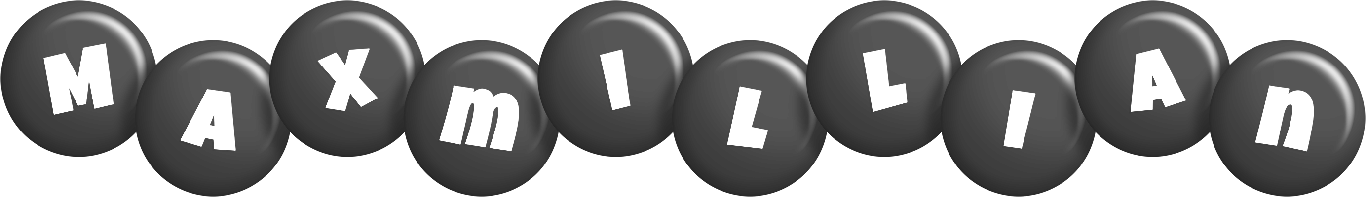 Maxmillian candy-black logo