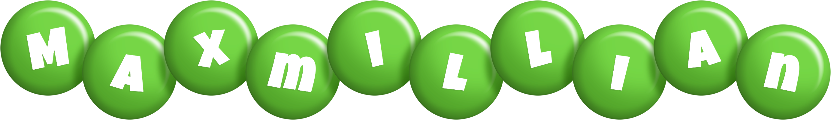 Maxmillian candy-green logo