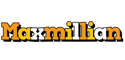 Maxmillian cartoon logo