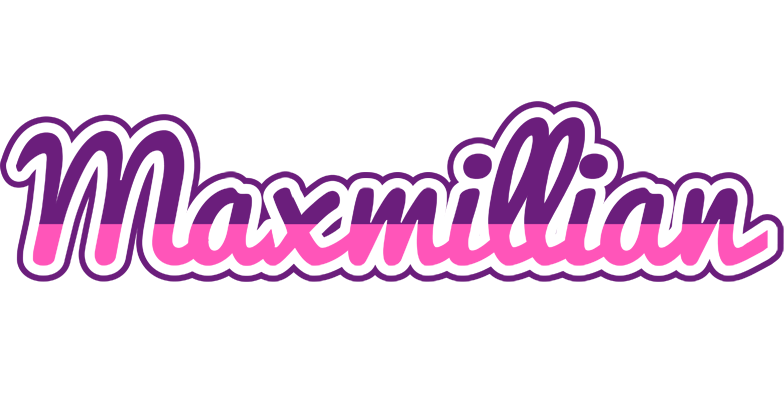 Maxmillian cheerful logo