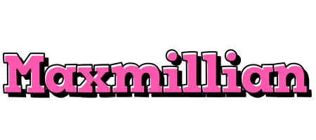 Maxmillian girlish logo