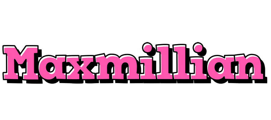 Maxmillian girlish logo