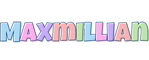 Maxmillian pastel logo