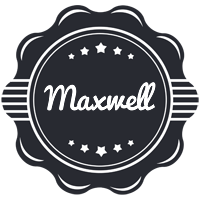 Maxwell badge logo