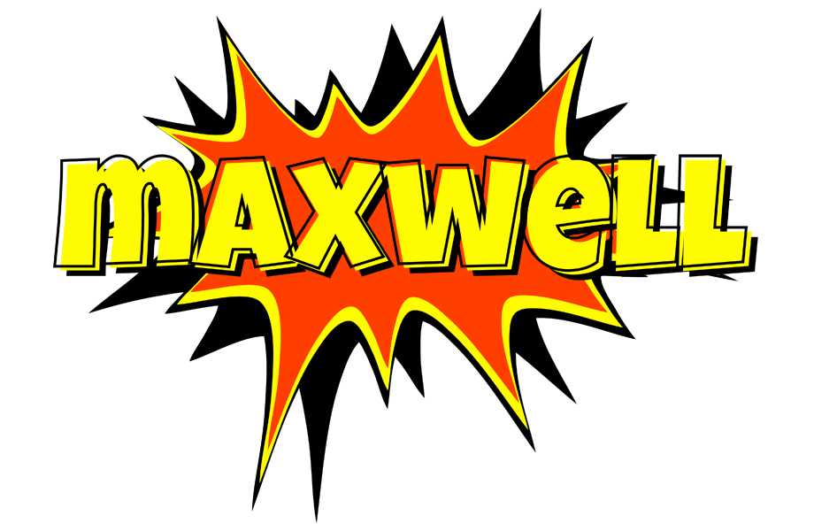 Maxwell bazinga logo