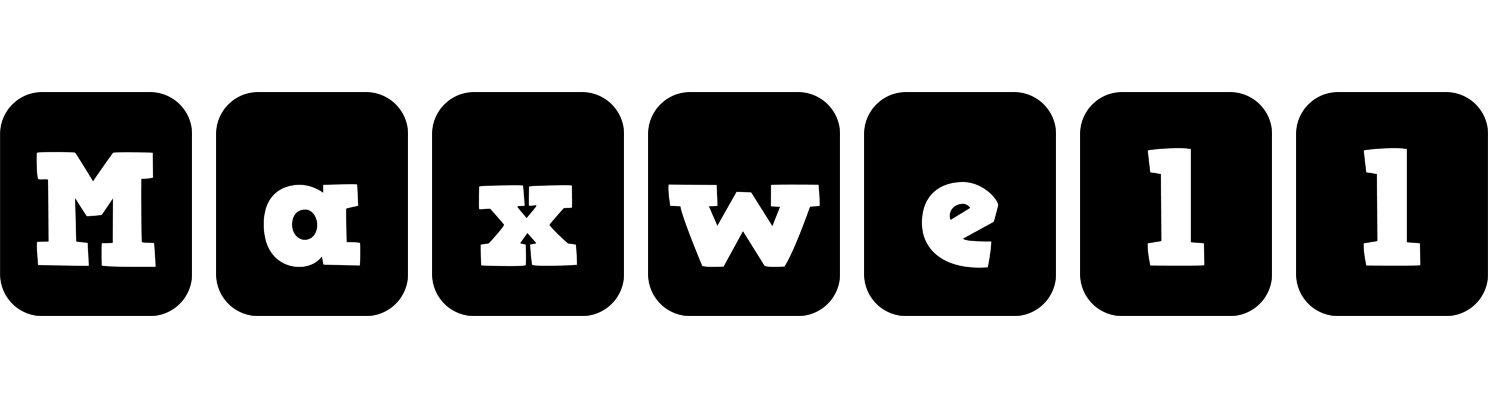Maxwell box logo