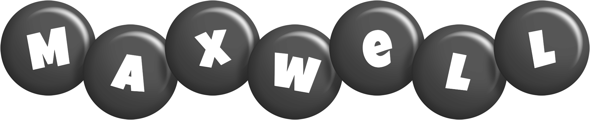 Maxwell candy-black logo