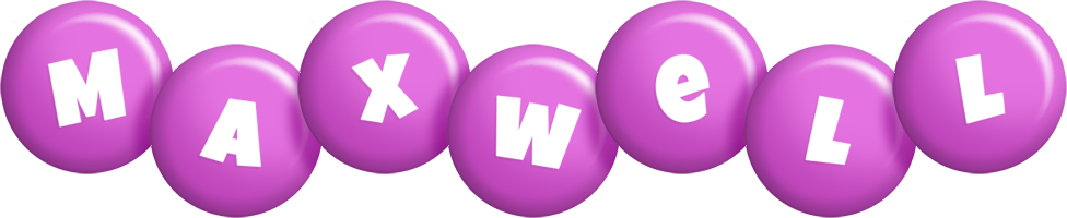 Maxwell candy-purple logo