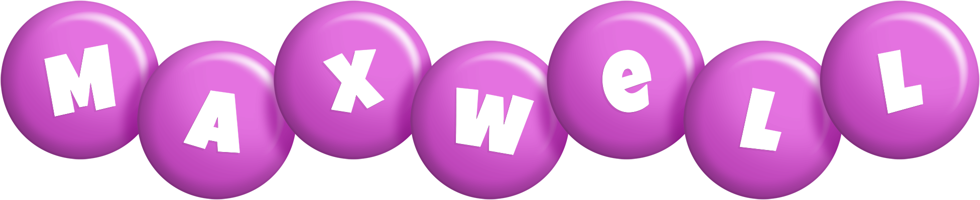 Maxwell candy-purple logo
