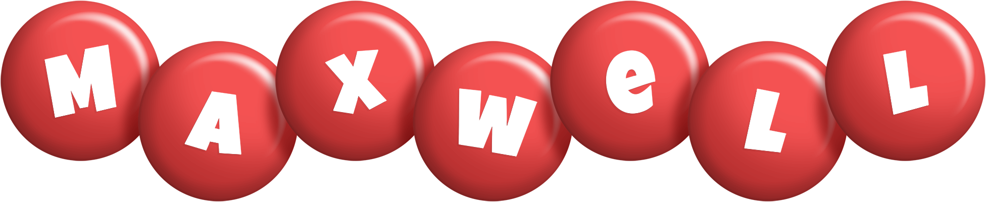 Maxwell candy-red logo