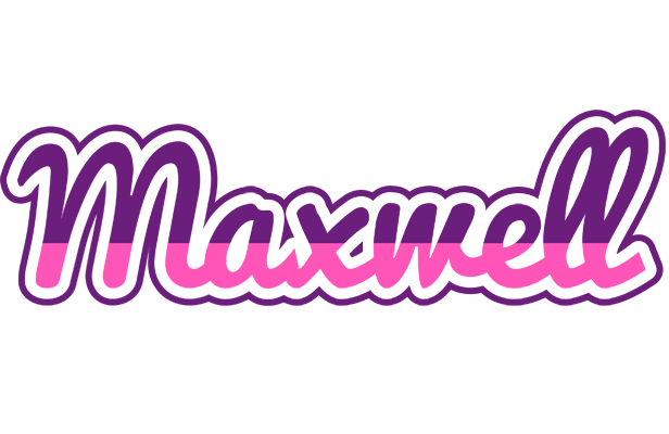 Maxwell cheerful logo