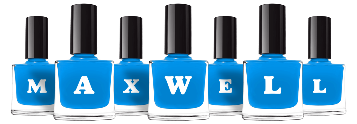 Maxwell glossy logo