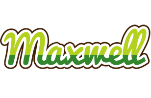 Maxwell golfing logo