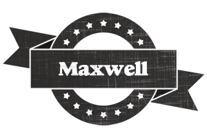 Maxwell grunge logo