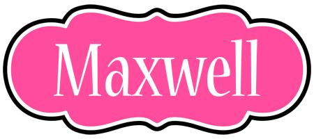 Maxwell invitation logo