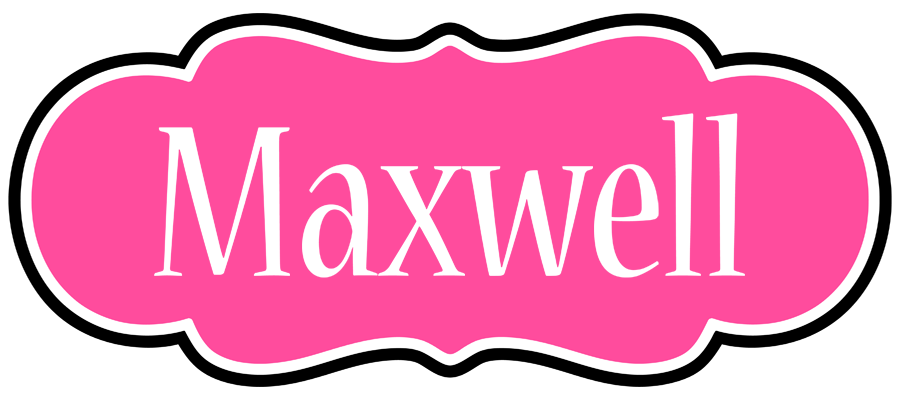 Maxwell invitation logo