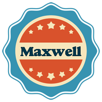 Maxwell labels logo