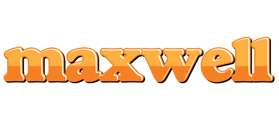 Maxwell orange logo