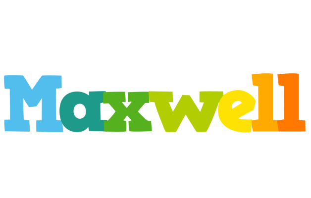 Maxwell rainbows logo