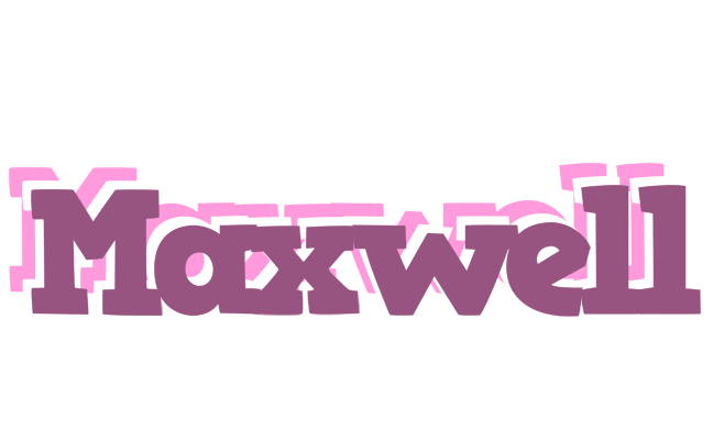 Maxwell relaxing logo