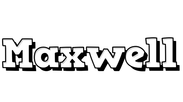 Maxwell snowing logo