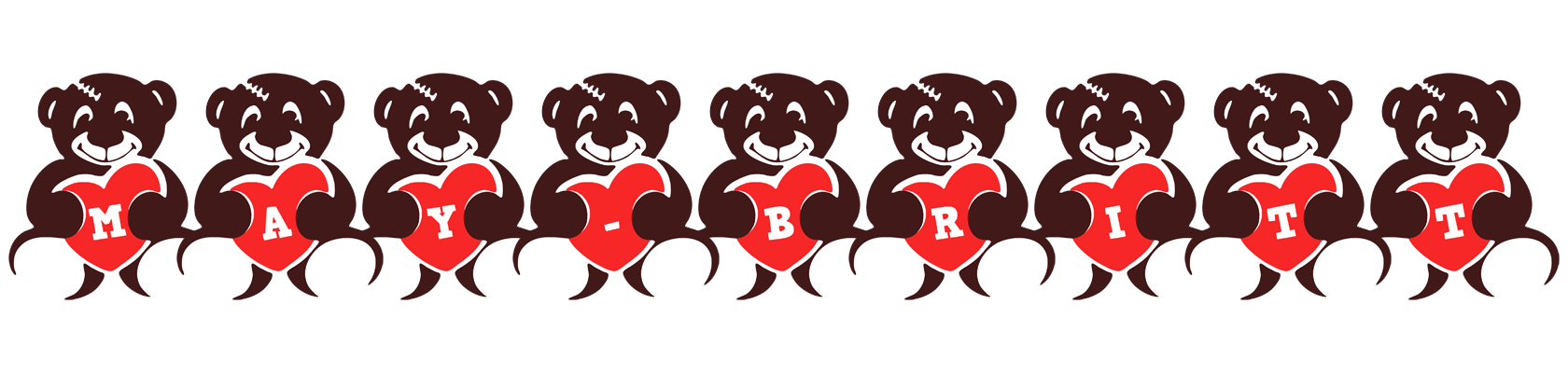May-Britt bear logo