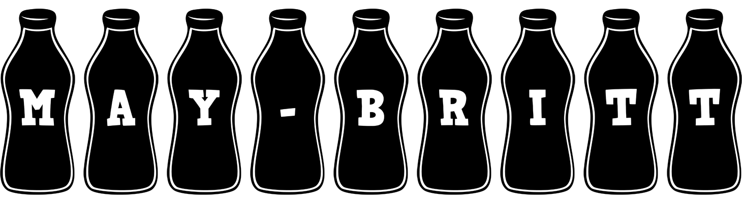 May-Britt bottle logo