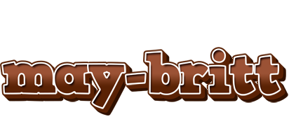 May-Britt brownie logo