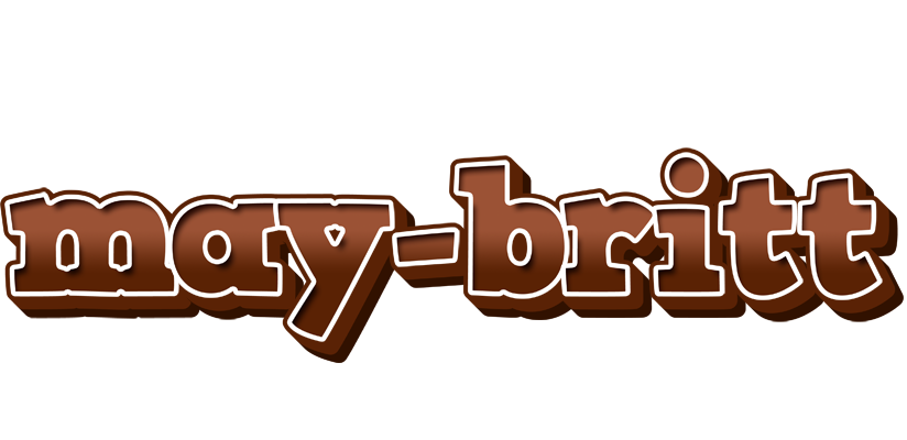 May-Britt brownie logo