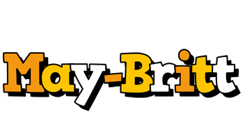 May-Britt cartoon logo