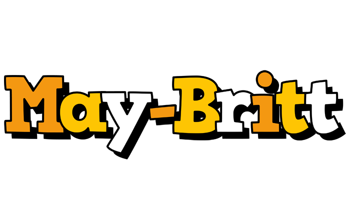 May-Britt cartoon logo
