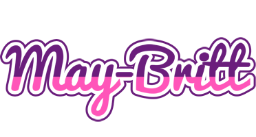 May-Britt cheerful logo