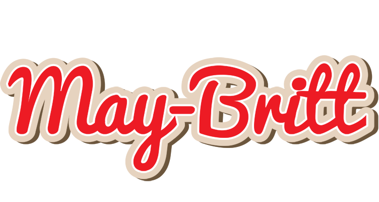 May-Britt chocolate logo