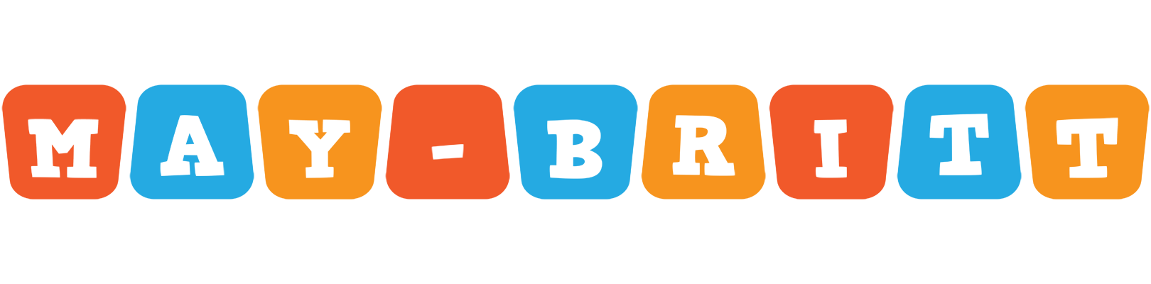 May-Britt comics logo