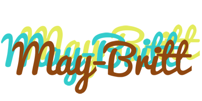 May-Britt cupcake logo