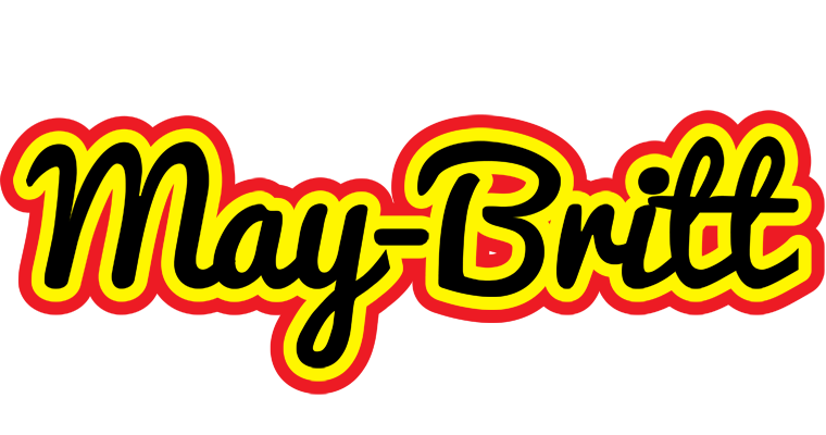 May-Britt flaming logo