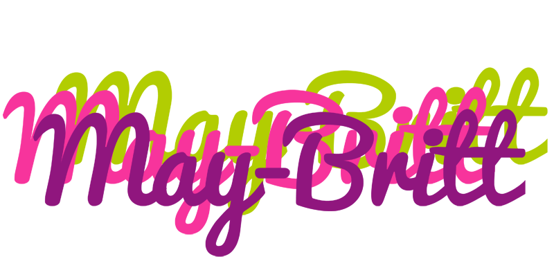 May-Britt flowers logo