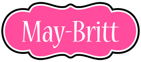 May-Britt invitation logo