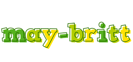 May-Britt juice logo