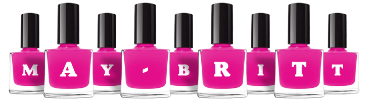 May-Britt nails logo