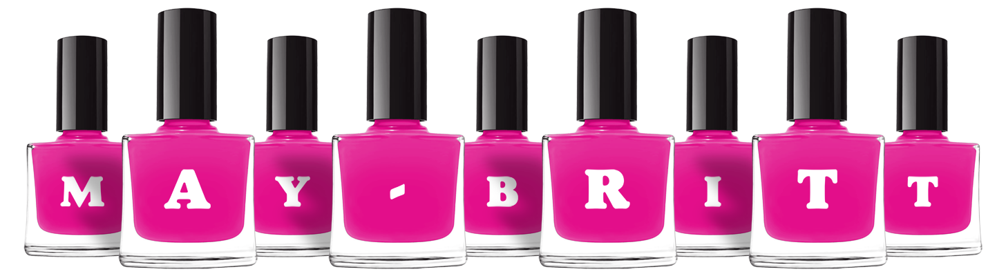 May-Britt nails logo