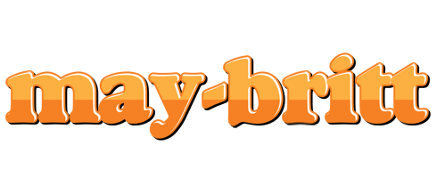 May-Britt orange logo